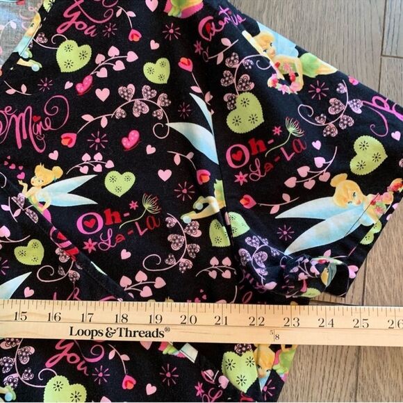 Scrub Tops Lot 3 Disney Life Uniform Destination Women’s XL Pink Purple Black. - Picture 5 of 16